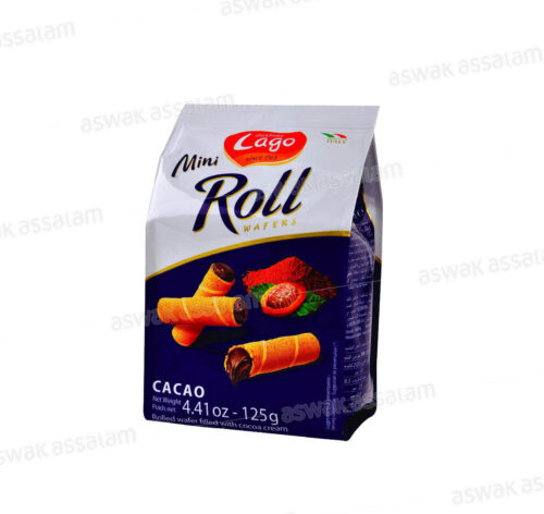 MINI-ROLL AU CACAO 125G LAGO
