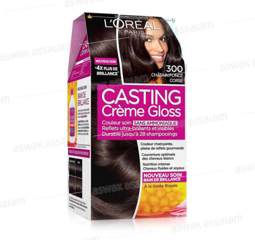 COLORATION CREME CHATAIN FONCE 300 CASTING