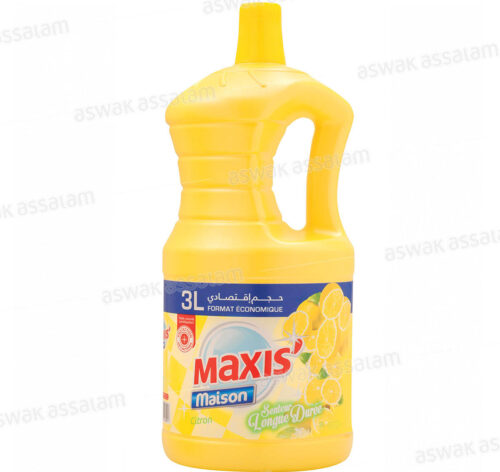 NETTOYANT SOL CITRON 3L MAXIS’ MAISON