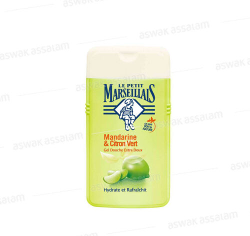 GEL DOUCHE MANDARINE & CITRON VERT 250ML LE PETIT MARSEILLAIS