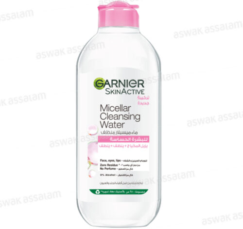 SOLUTION MICELLAIRE TOUT EN 1 POUR PEAUX SENSIBLES 400ML GARNIER