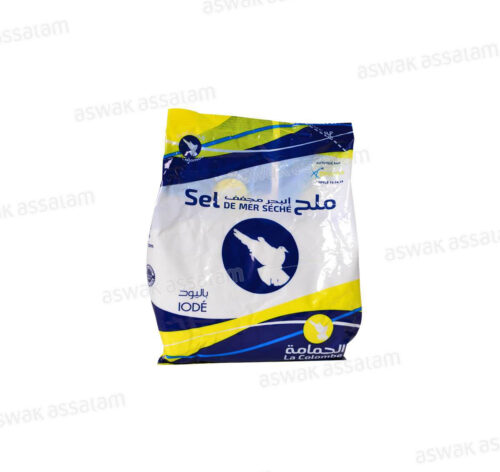 SEL SECHE IODE 750G LA COLOMBE