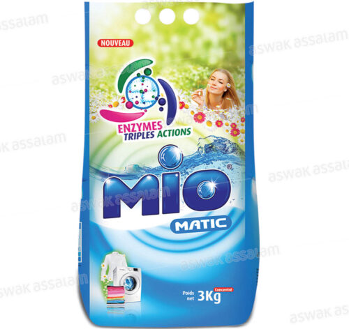 LESSIVE MACHINE TRIPLE ACTION 3KG MIO