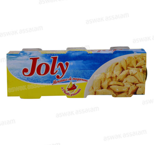 MORCEAUX DE MAQUEREAU A L’HUILE PIMENTEE 3*85G JOLY