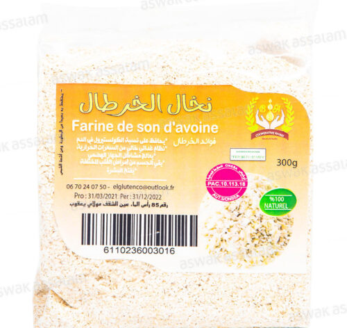 FARINE DE SON D’AVOINE 300G