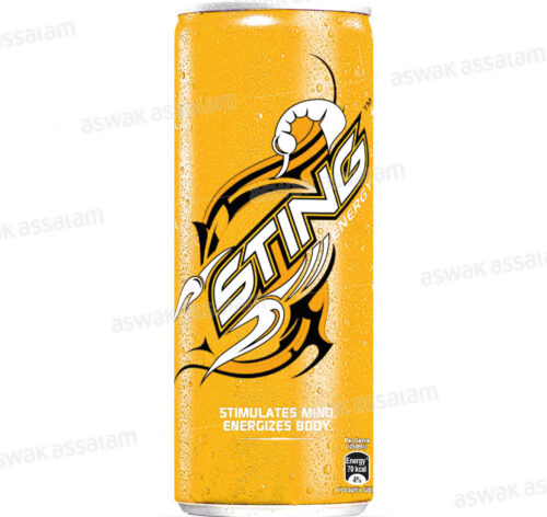 BOISSON ENERGISANTE GOLD RUSH 25CL STING