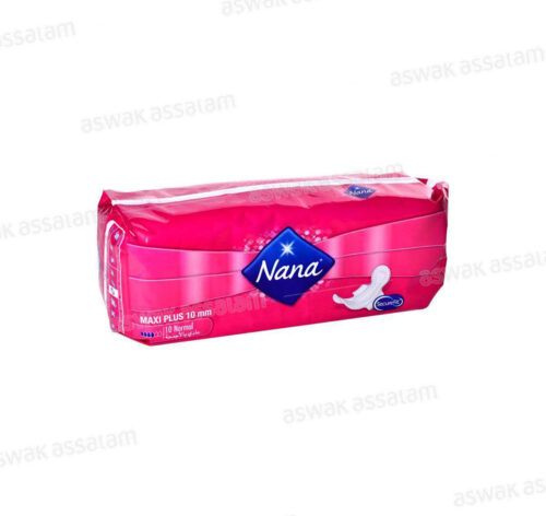 SERVIETTES HYGIENIQUES MAXI PLUS NORMAL PAQUET DE 10 NANA