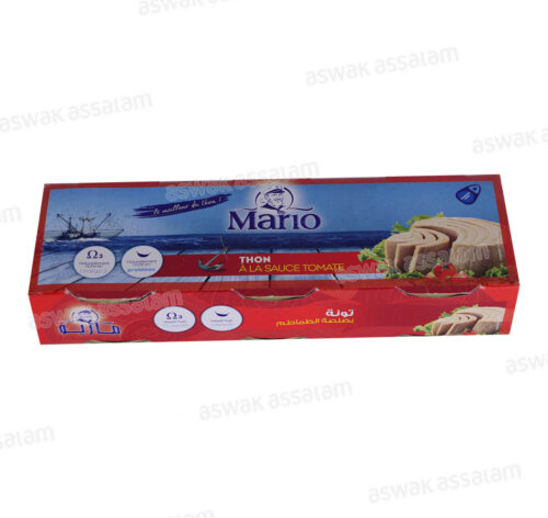 THON A LA SAUCE TOMATE 3*85G MARIO