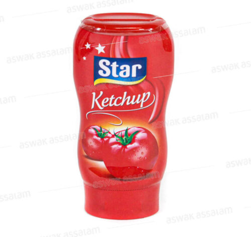 KETCHUP TETE EN BAS PETIT MODELE STAR