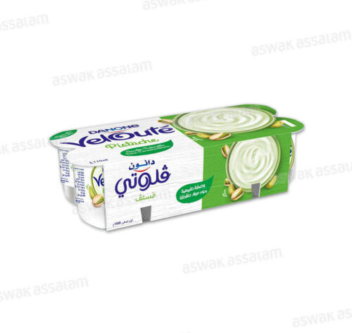 YAOURT VELOUTE PISTACHE 8*110G PACK DANONE