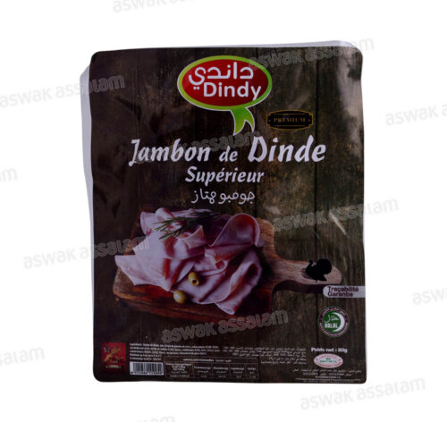 JAMBON DE DINDE SUPERIEUR 80G DINDY