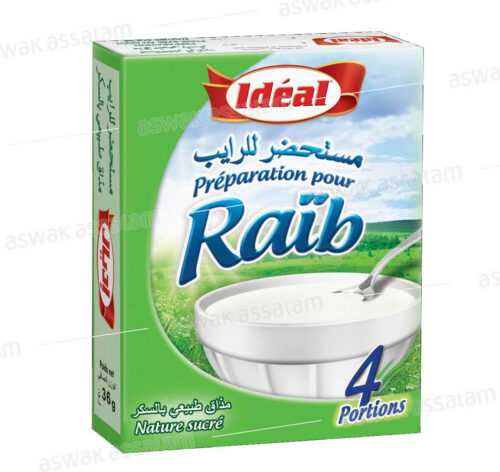 PREPARATION POUR RAIB NATURE SUCRE 40G IDEAL