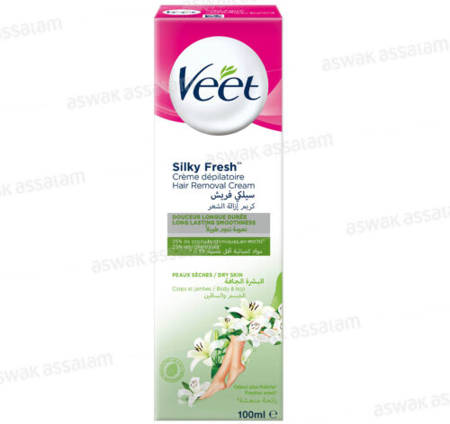 CREME DEPILATOIRE POUR PEAUX SECHES 100ML VEET