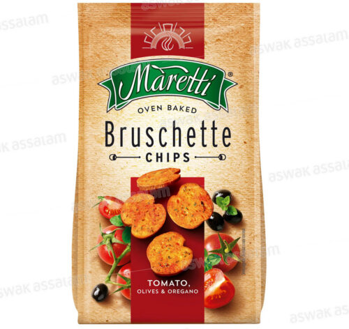 BOUCHEES DE PAIN SAVEUR TOMATE, OLIVES & ORIGAN 70G MARETTI