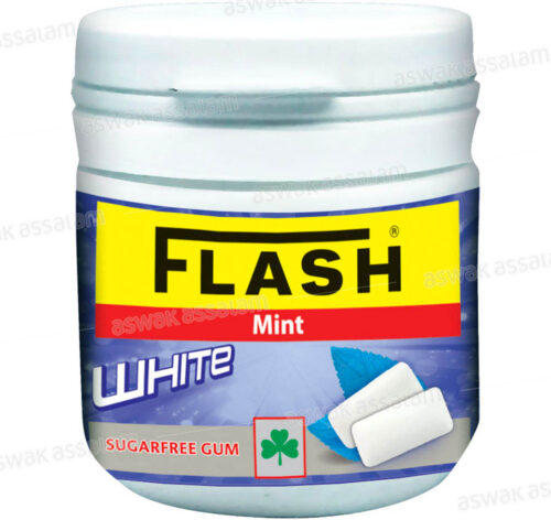 CHEWING-GUM MINT SANS SUCRE DRAGEES 18G MINI FLACON FLASH