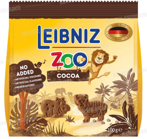 BISCUITS ZOO CACAO 100G LEIBNIZ