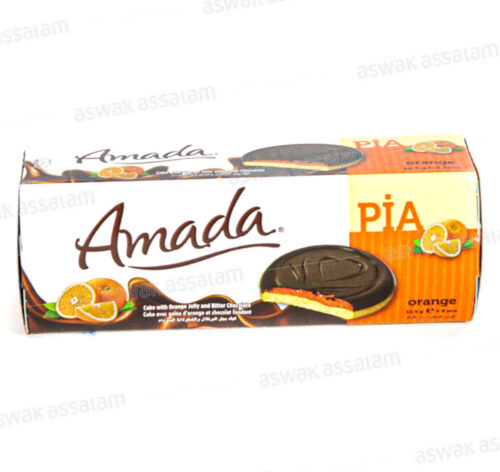GENOISE CHOCOLAT ORANGE 100G AMADA PIA