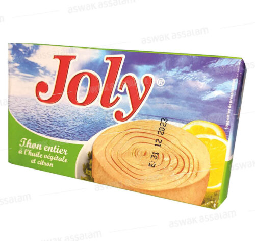 THON HUILE VEGETALE AU CITRON 125G JOLY