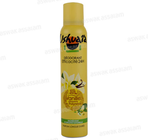 DEODORANT VANILLE 250ML USHUAIA