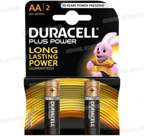 2 PILES PLUS POWER AA2 DURACELL