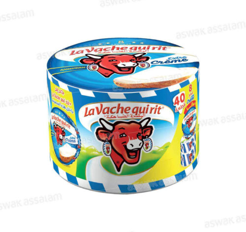FROMAGE FONDU 2X16P STANDARD + 8P CREME LA VACHE QUI RIT