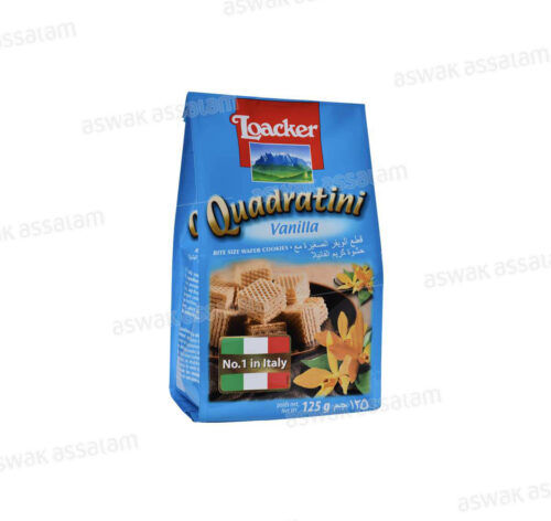 GAUFRETTE VANILLE QUADRATINI