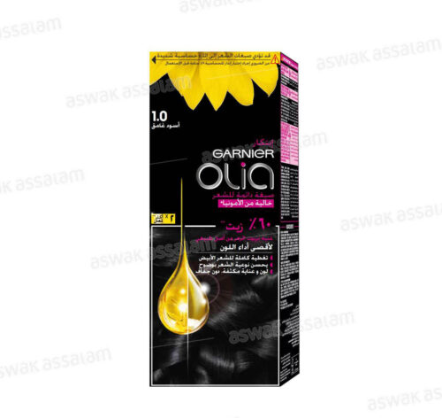 COLORATION 1.0 NOIR ABSOLU OLIA GARNIER