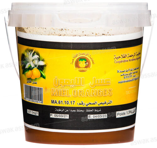MIEL D’ORANGER 1,5KG