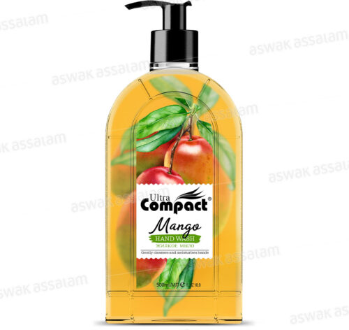 SAVON LIQUIDE MAINS MANGUE 500ML ULTRA COMPACT