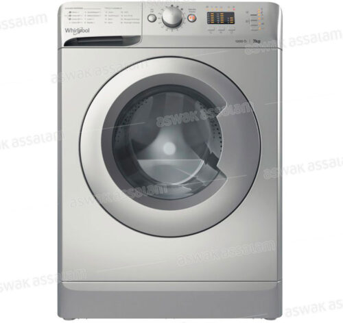 MACHINE A LAVER 7KG 1200 TOURS SILVER WMTA 7122 S NA WHIRPOOL