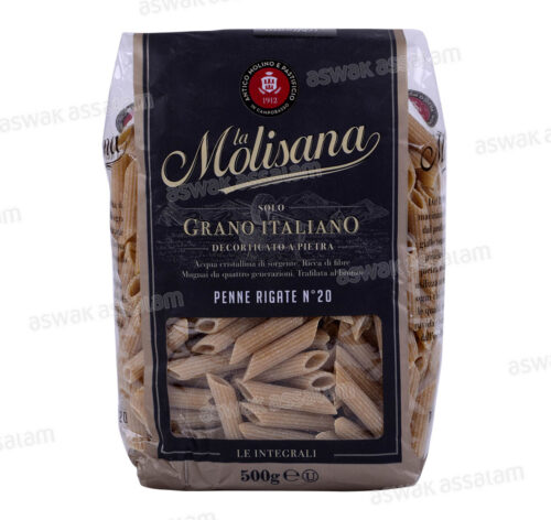 PENNE RIGATE INTEGRALE N°20 500G LA MOLISANA