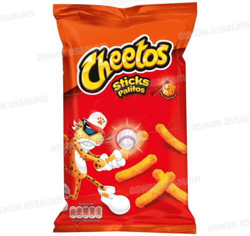 CHIPS STICKS PALITOS SAVEUR FROMAGE ET KETCHUP 27G CHEETOS