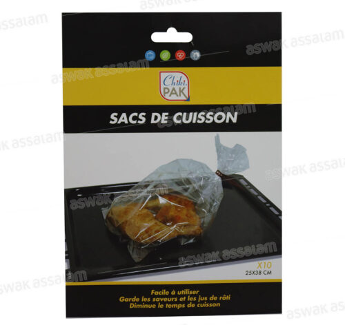 SAC DE CUISSON 25*38CM 10 UNITES CHIKIPAK