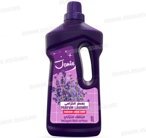 NETTOYANT MULTI-SURFACES LAVANDE 1L JANIS