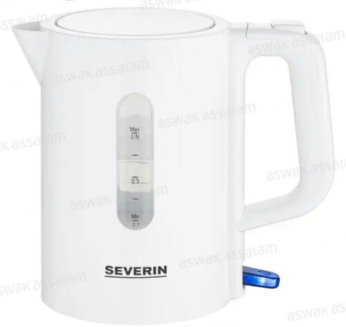 BOUILLOIRE 0,5L 1000W BLANC WK 3462 SEVERIN