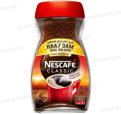 CAFE SOLUBLE 190G NESCAFE