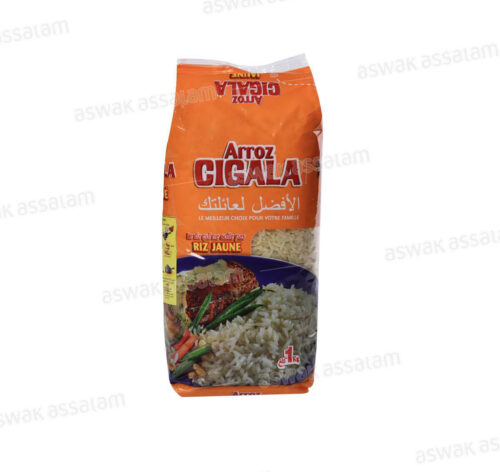 RIZ JAUNE 1KG CIGALA