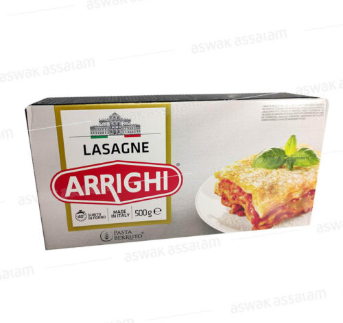 LASAGNE DE SEMOULE 500G  ARRIGHI