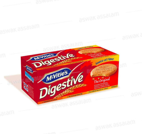 BISCUIT DIGESTIVE 400G MCVITIE’S