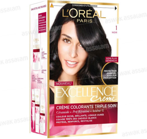 COLORATION CREME 1 NOIR  EXCELLENCE