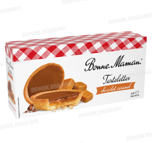 TARTELETTES CHOCOLAT CARAMEL 9 UNITES 135G BONNE MAMAN