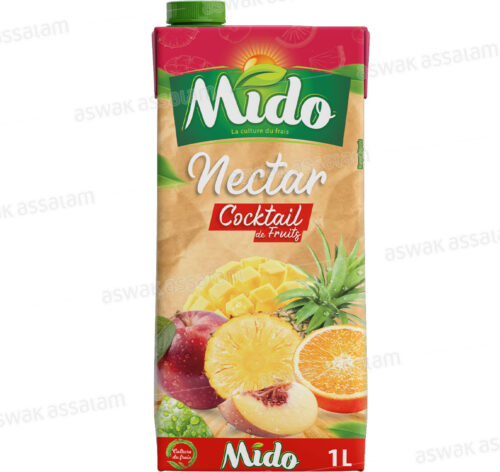 NECTAR COCKTAIL DE FRUITS 1L MIDO