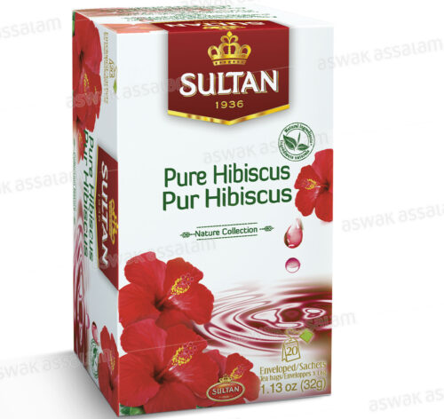 TISANE PUR HIBISCUS 20 SACHETS SULTAN