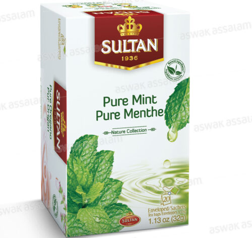TISANE PURE MENTHE 20 SACHETS SULTAN