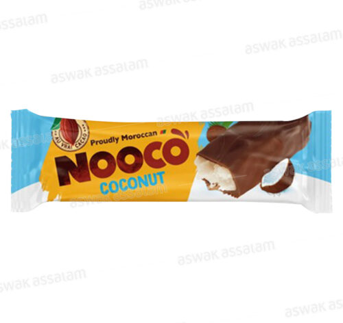 BARRE CHOCOLAT NOIX DE COCO 24G NOOCO