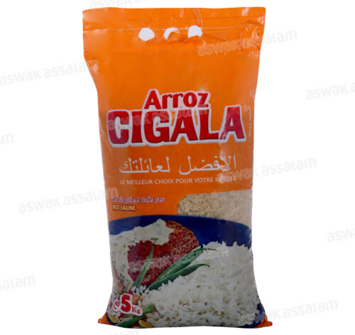RIZ JAUNE 5KG CIGALA