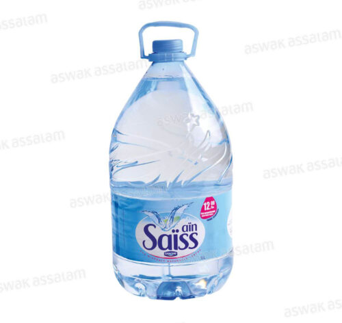 EAU MINERALE NATURELLE 5L AIN SAISS