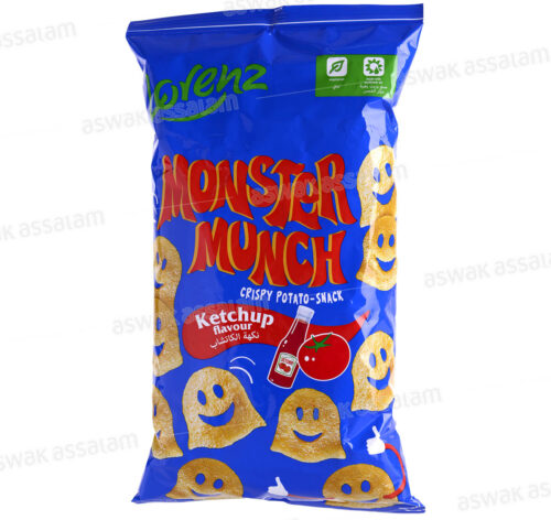 MONSTER MUNCH KETCHUP 75G LORENZ