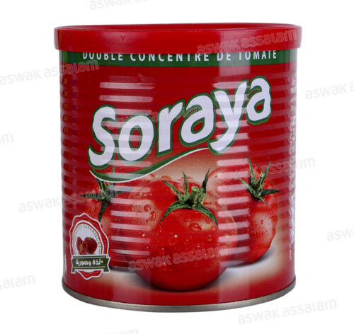 DOUBLE CONCENTRE DE TOMATE 800G SORAYA