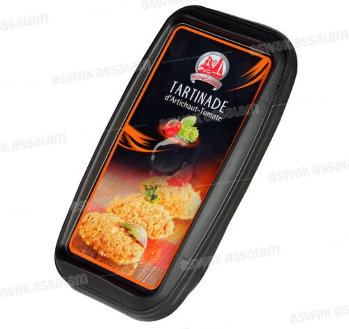 TARTINADE D’ARTICHAUT-TOMATE 125G LA MONEGASQUE